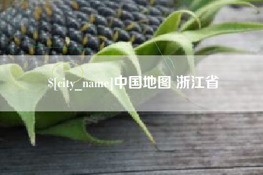 中国澳门中国地图 浙江省