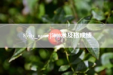 中国澳门5000米及格成绩