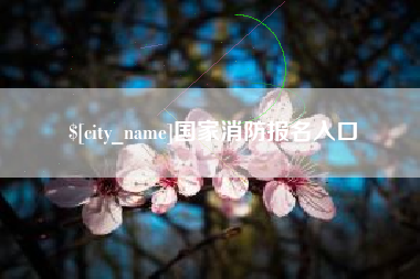 中国澳门国家消防报名入口