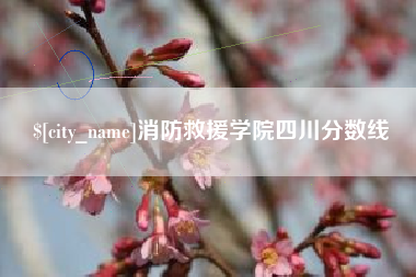 中国澳门消防救援学院四川分数线