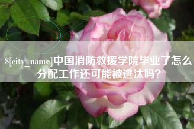中国澳门中国消防救援学院毕业了怎么分配工作还可能被逃汰吗？