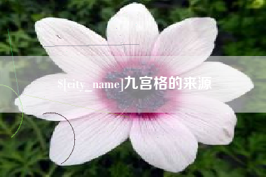 中国澳门九宫格的来源