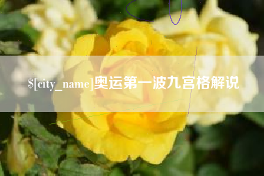 中国澳门奥运第一波九宫格解说