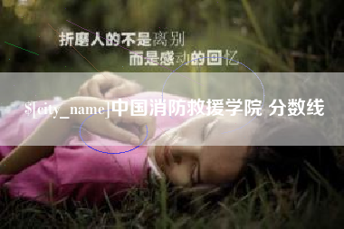 中国澳门中国消防救援学院 分数线