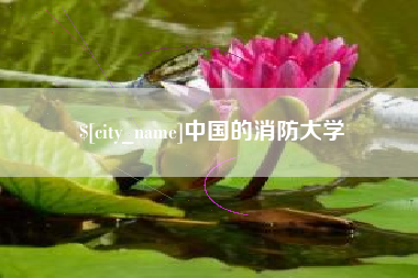 中国澳门中国的消防大学