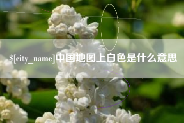 中国澳门中国地图上白色是什么意思