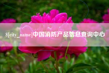 中国澳门中国消防产品信息查询中心