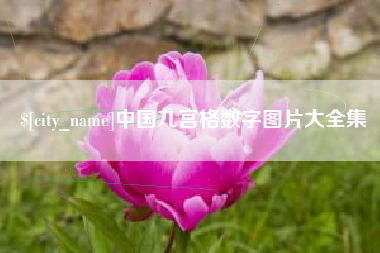 中国澳门中国九宫格数字图片大全集