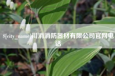 中国澳门川消消防器材有限公司官网电话
