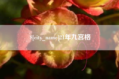 中国澳门21年九宫格