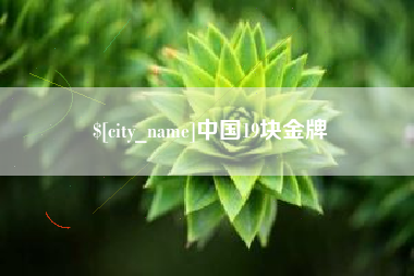 中国澳门中国19块金牌