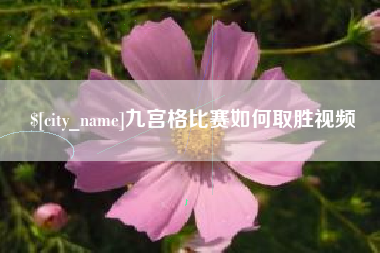 中国澳门九宫格比赛如何取胜视频
