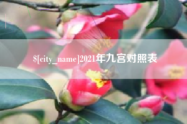 中国澳门2021年九宫对照表