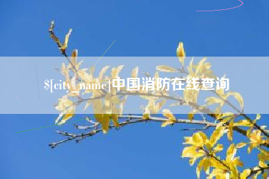 中国澳门中国消防在线查询