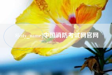 中国澳门中国消防考试网官网
