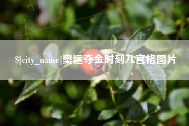 中国澳门奥运夺金时刻九宫格图片